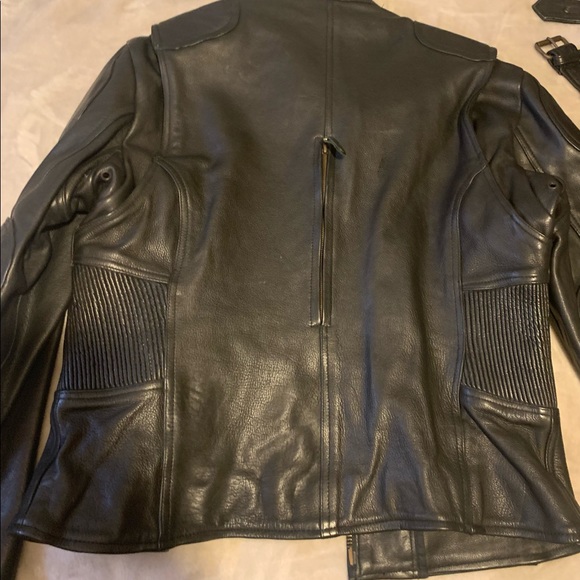 Motorcycle Leather Jacket - Picture 2 of 7